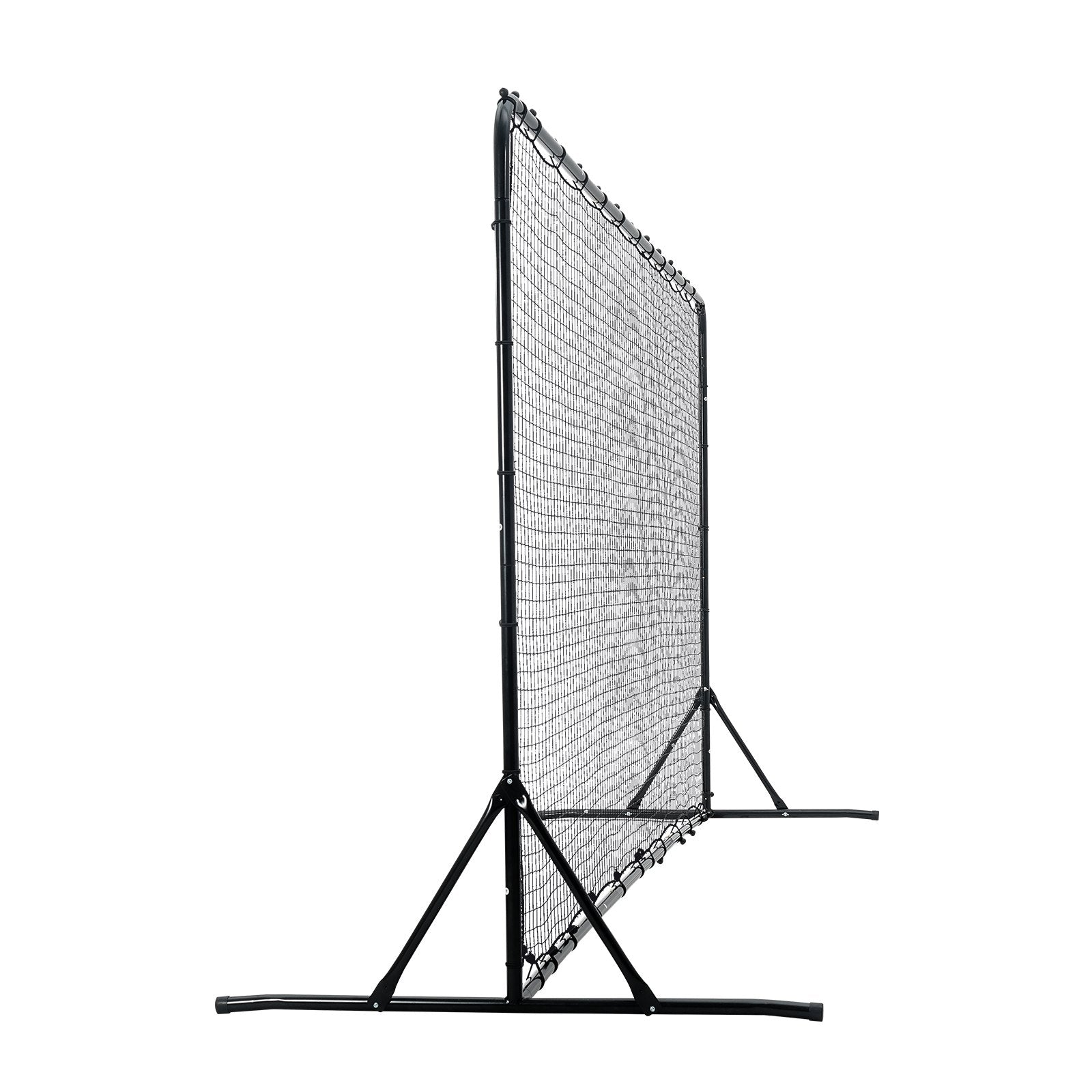 Soccer Rebounder Net, 12x6FT Iron Soccer Training Equipment, Sports Football Training Gift with Portable Bag, Volleyball Rebounder Wall Perfect for Backyard Practicing, Solo Training, Passing
