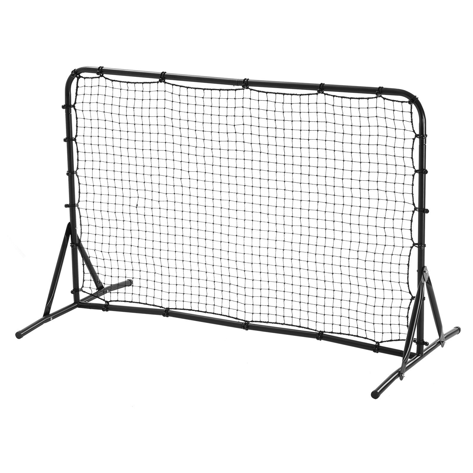 Soccer & Soccer Accessories: VEVOR 6x4FT Soccer Rebound Trainer Soccer Training Equipment Double-Sided Net