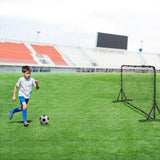 Soccer & Soccer Accessories: VEVOR 6x4FT Soccer Rebound Trainer Soccer Training Equipment Double-Sided Net