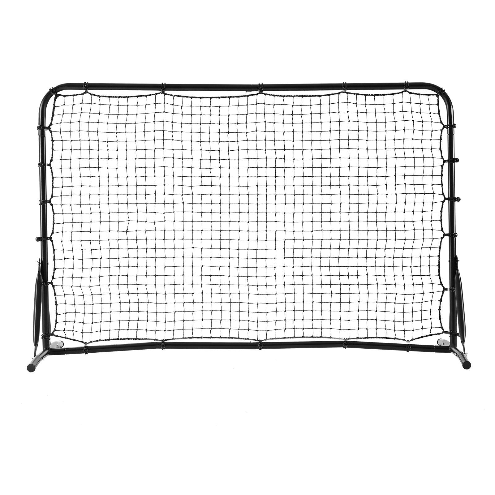 Soccer & Soccer Accessories: VEVOR 6x4FT Soccer Rebound Trainer Soccer Training Equipment Double-Sided Net