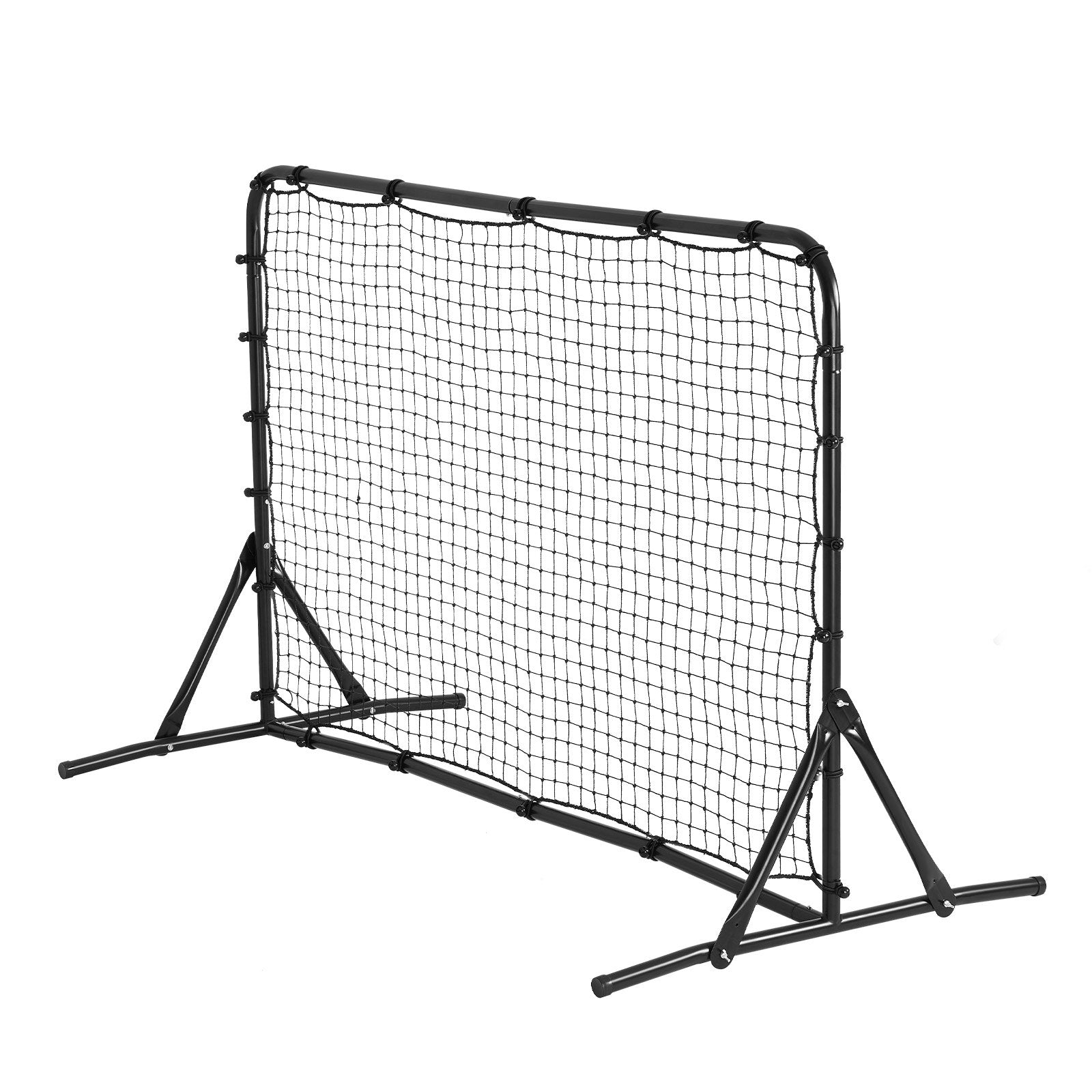 Soccer & Soccer Accessories: VEVOR 6x4FT Soccer Rebound Trainer Soccer Training Equipment Double-Sided Net