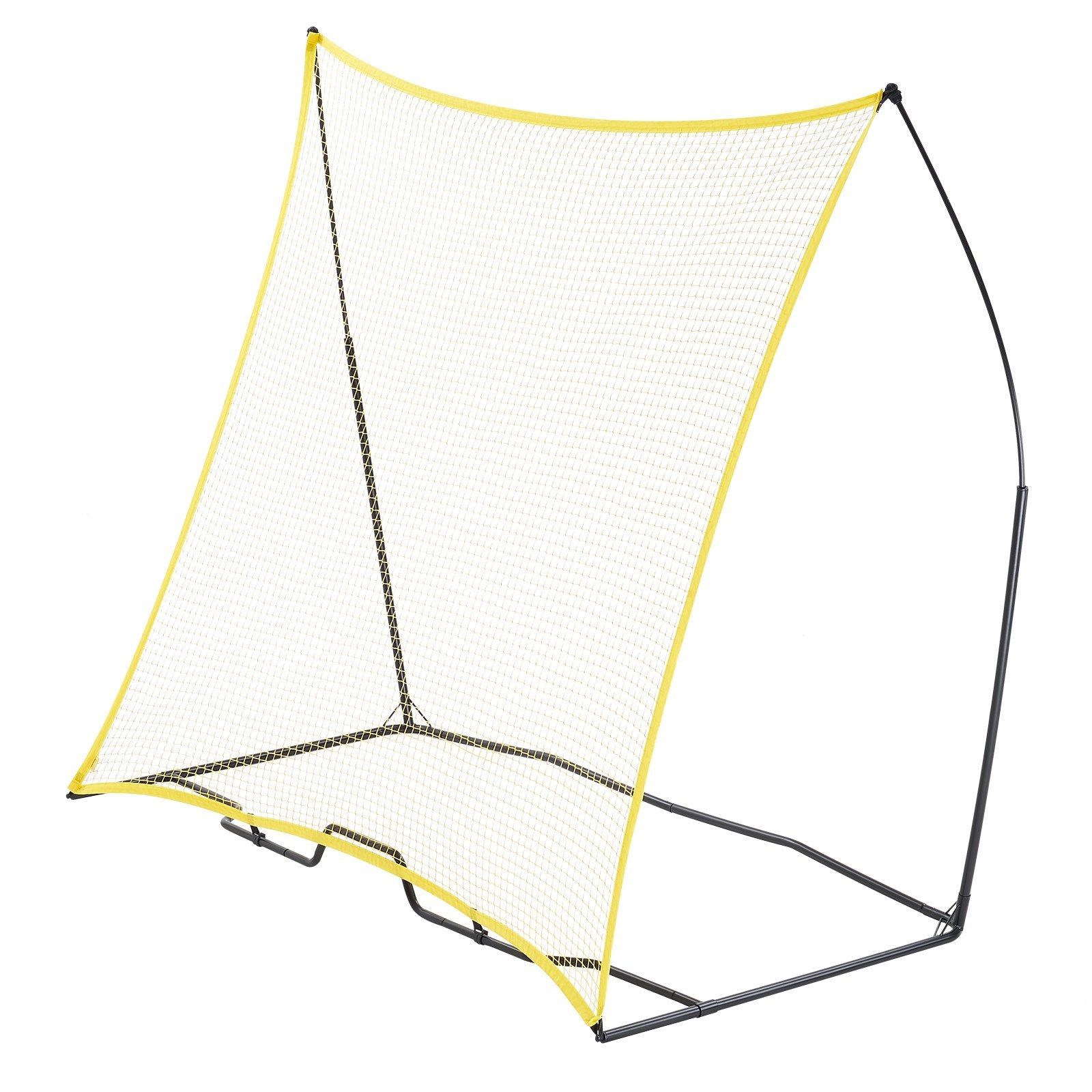 Soccer & Soccer Accessories: VEVOR 7x7FT Soccer Rebounder Portable Soccer Trainer Net with Portable Bag
