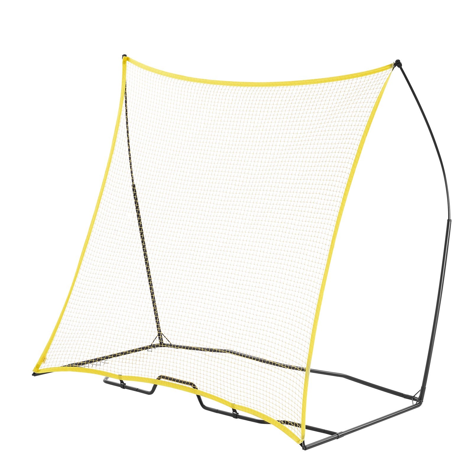Soccer & Soccer Accessories: VEVOR 7x7FT Soccer Rebounder Portable Soccer Trainer Net with Portable Bag