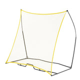 Soccer & Soccer Accessories: VEVOR 7x7FT Soccer Rebounder Portable Soccer Trainer Net with Portable Bag