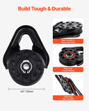 Automotive Parts: VEVOR 14.5 Ton Recovery Snatch Block Pulley Snatch 32,000 lbs Capacity ATV UTV