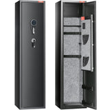 Storage Cabinets & Lockers: VEVOR Gun Safe Rifle Safe with Digital Keypad & Lock 5 Rifles Storage Cabinet