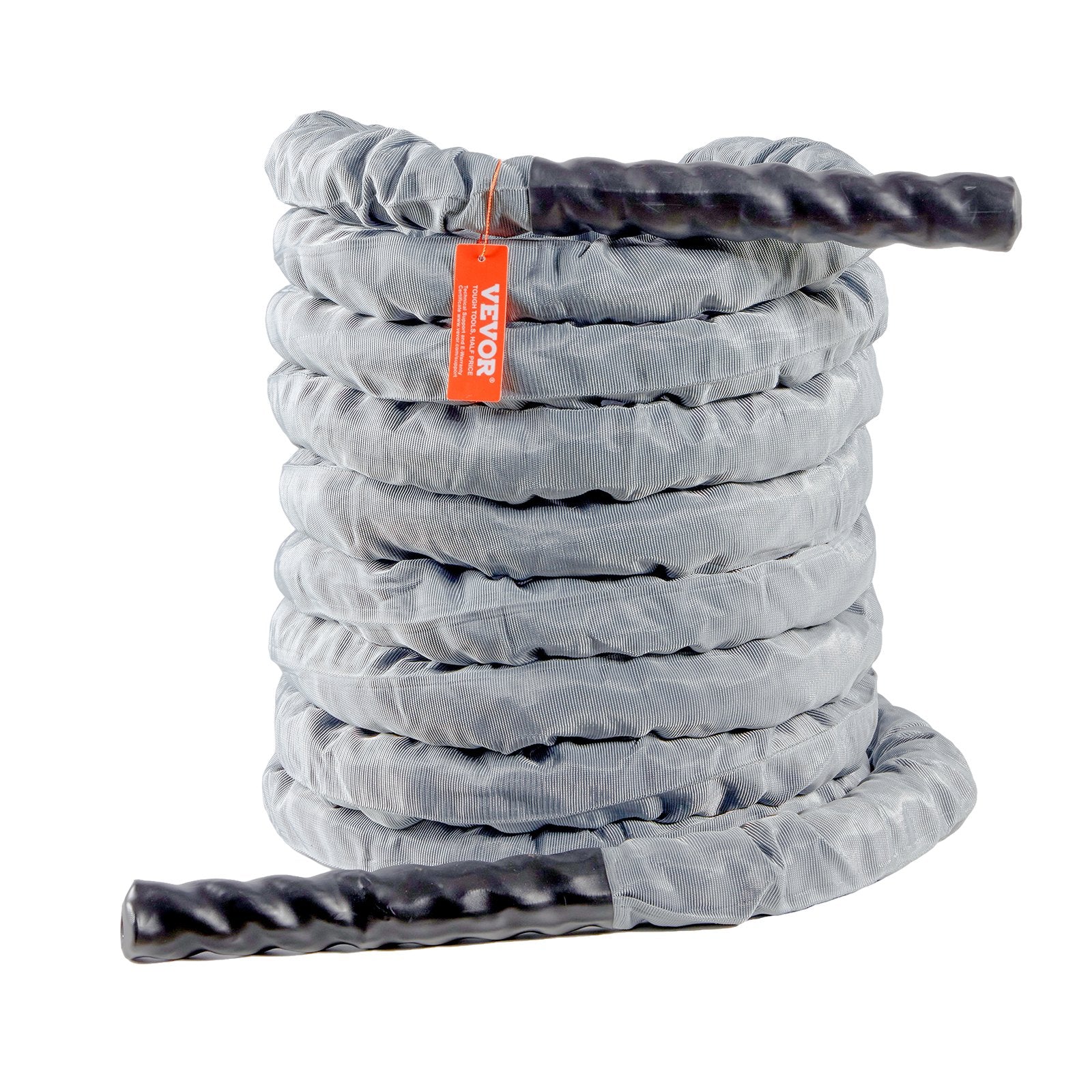 Gym Equipment & Accessories: VEVOR Battle Rope 1.5" 30Ft Gym Workout Strength Training Exercise Fitness Rope