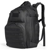 Camp Safety Equipment: VEVOR Tactical Backpack 40L Military Backpack with Molle Mode & Sponge Pad Black