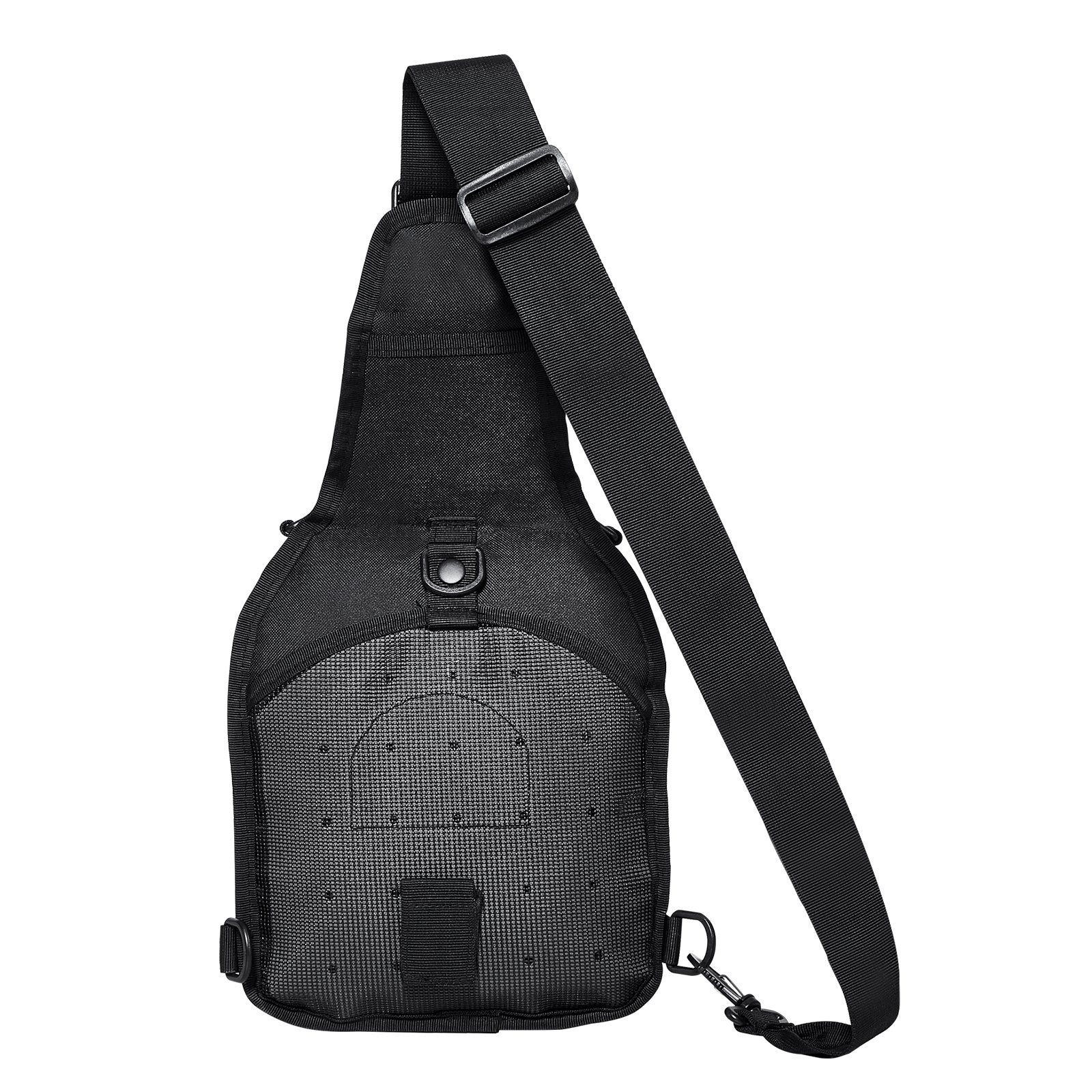 Suitcases: VEVOR Tactical Sling Bag 10L Military Rover Shoulder Sling Backpack Black
