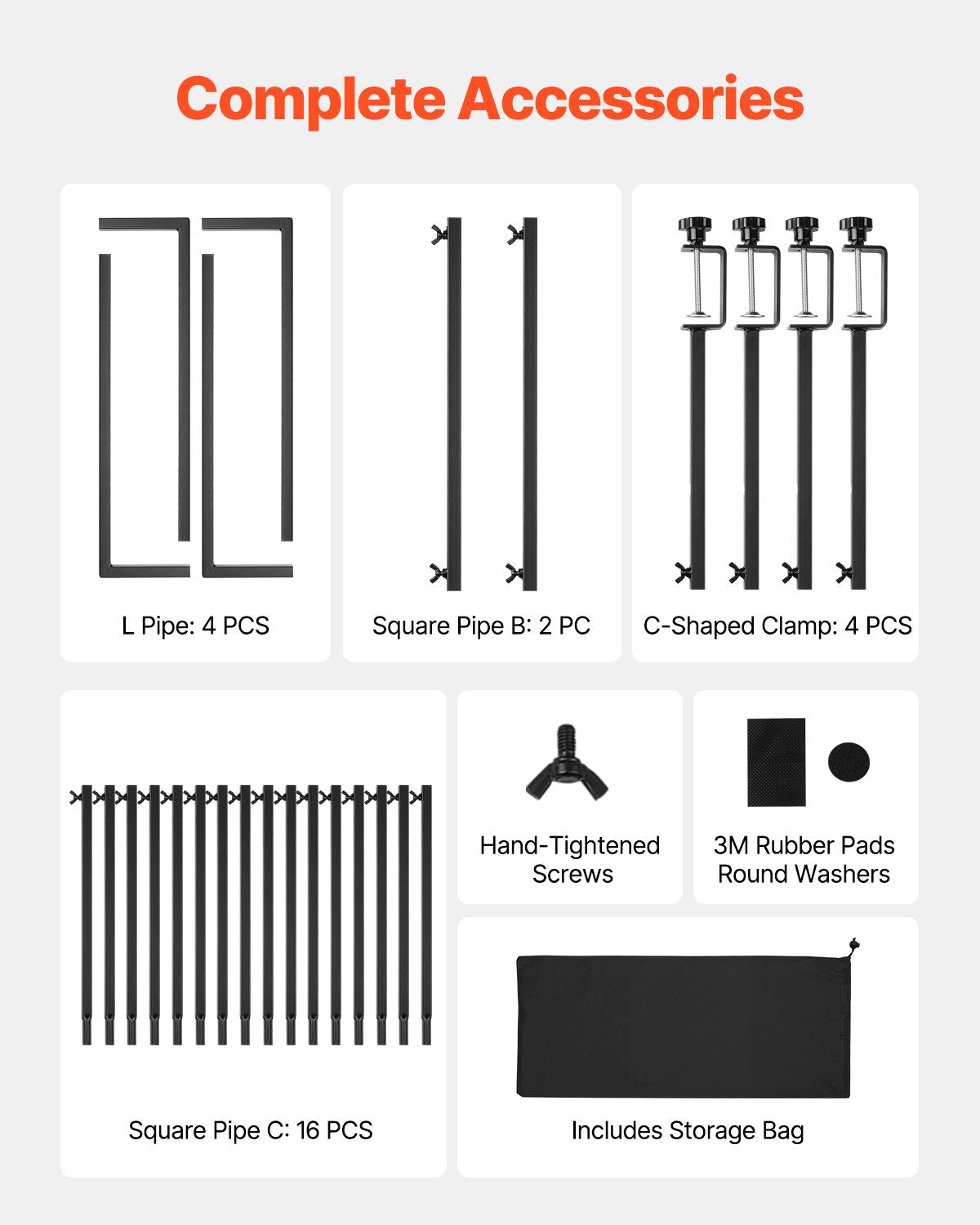 Bicycle Stands & Storage: VEVOR Over The Table Rod Stand with Clamps, 13"-42" Tall & 28"-98" Length Adjustable, 2 Packs Table Arch Stand, Tabletop Balloon Arch Frame for Wedding Birthday Party Christmas Decorations, Black