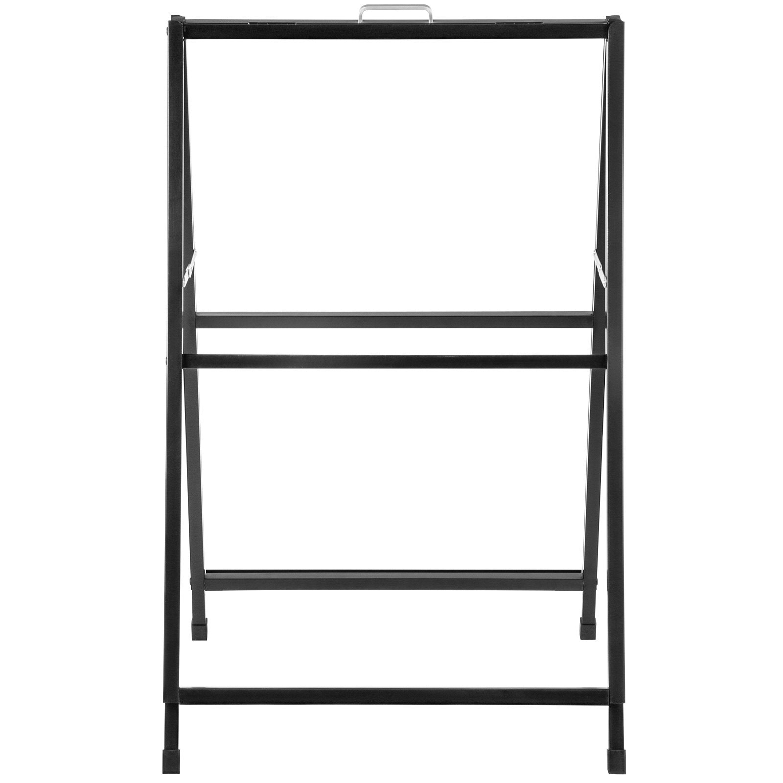Traffic Control & Parking Tools: VEVOR A-Frame Sidewalk Sign 24"x36" Sidewalk Signs for Businesses Black Coated Steel Metal A-Frame Sign Slide-in Folding Sandwich Board Sidewalk Sign Double-Sided with 2 Corrugated Plastic Poster Boar