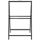 Traffic Control & Parking Tools: VEVOR A-Frame Sidewalk Sign 24"x36" Sidewalk Signs for Businesses Black Coated Steel Metal A-Frame Sign Slide-in Folding Sandwich Board Sidewalk Sign Double-Sided with 2 Corrugated Plastic Poster Boar