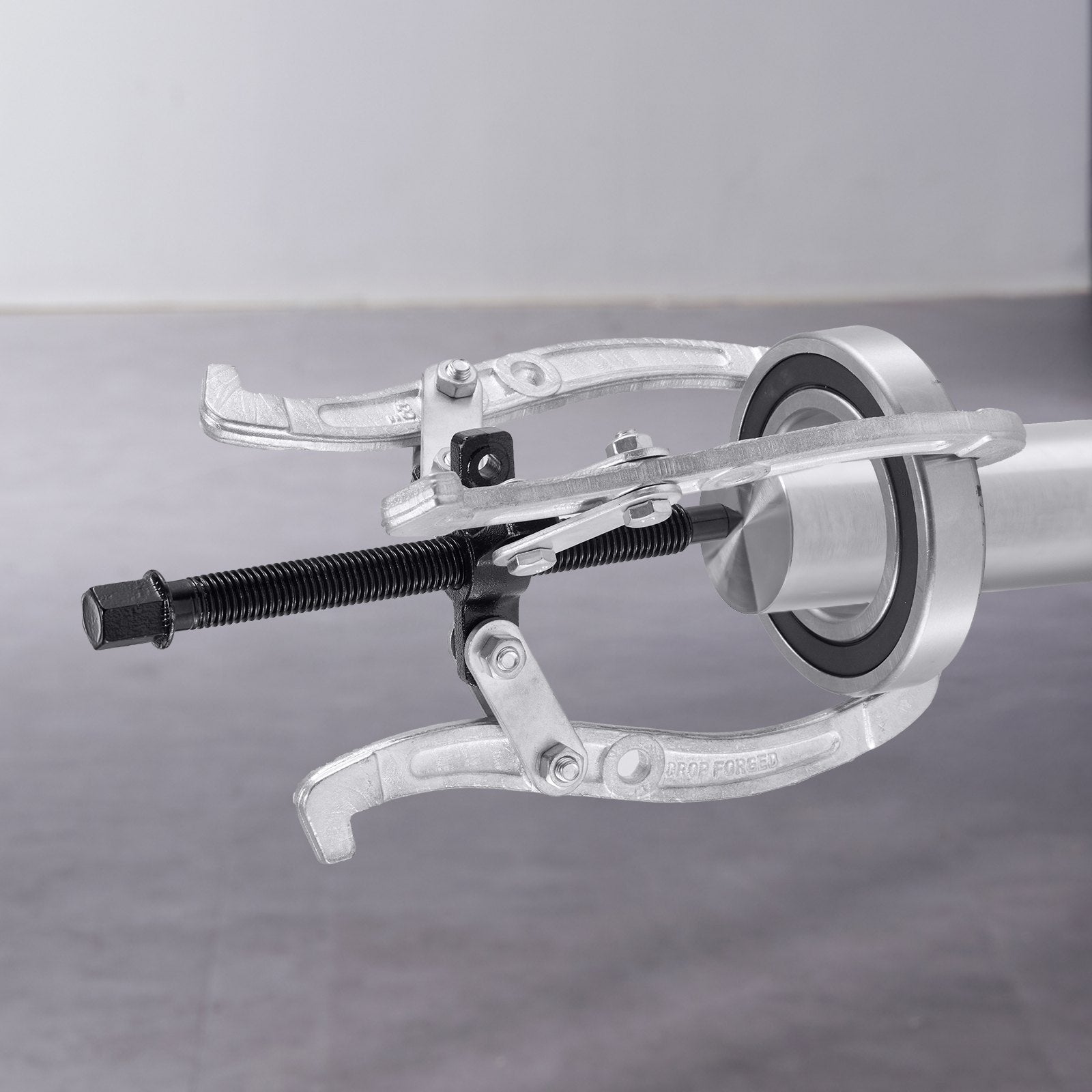 Gear Puller Set, 76.2 mm/101.6 mm/152.4 mm/203.2 mm 3 Jaw Bearing Puller with Reversible Jaws, 2 Jaw/3 Jaw Pulley Puller, 4 PCS Bearing Puller Tool Kit for Pulley Gear Bearing Flywheel Removal