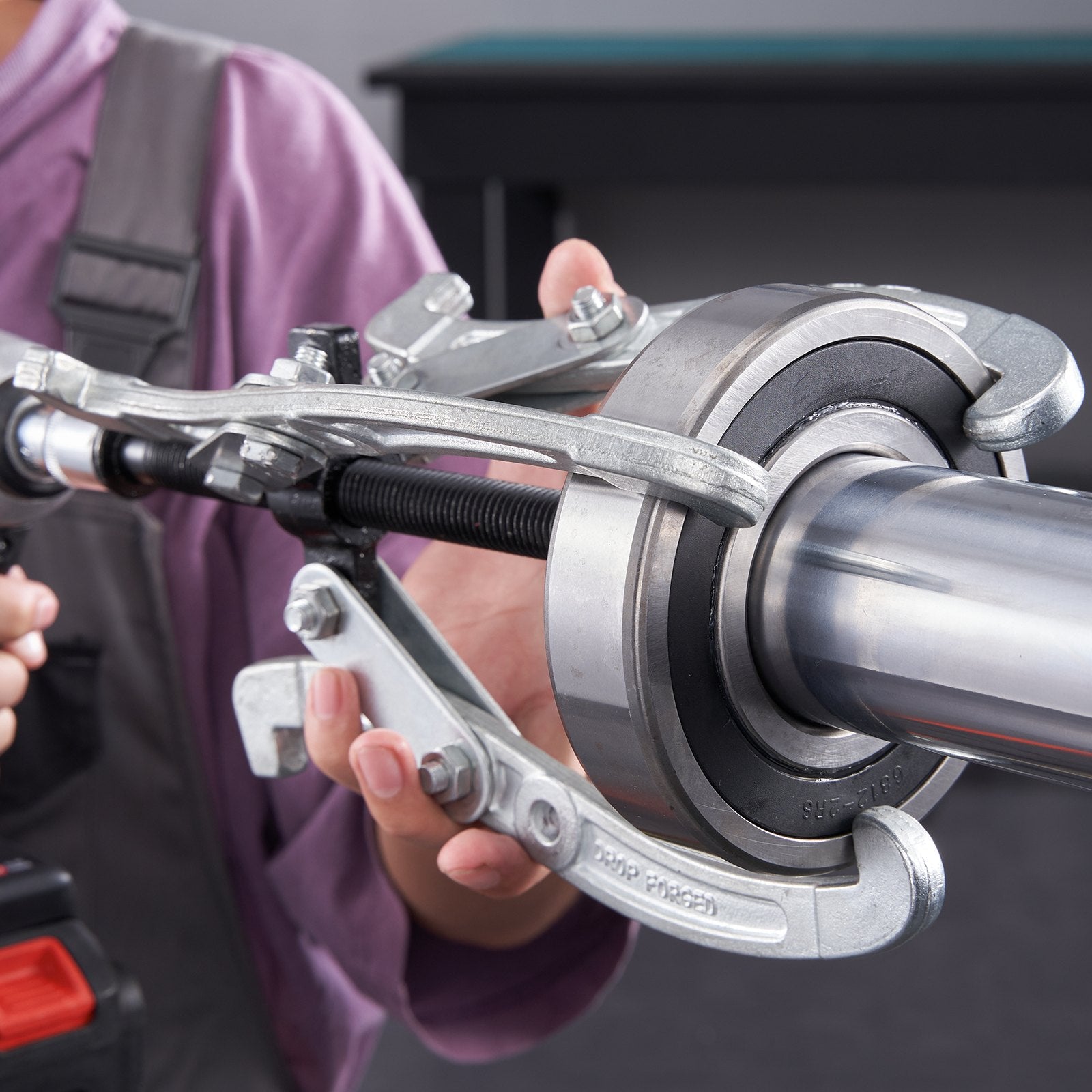 Automotive Repair & Speciality Tools: VEVOR Gear Puller Set 3" 4" 6" 8" 3-Jaw Bearing Puller Wheel Gear Pulley 4 PCS