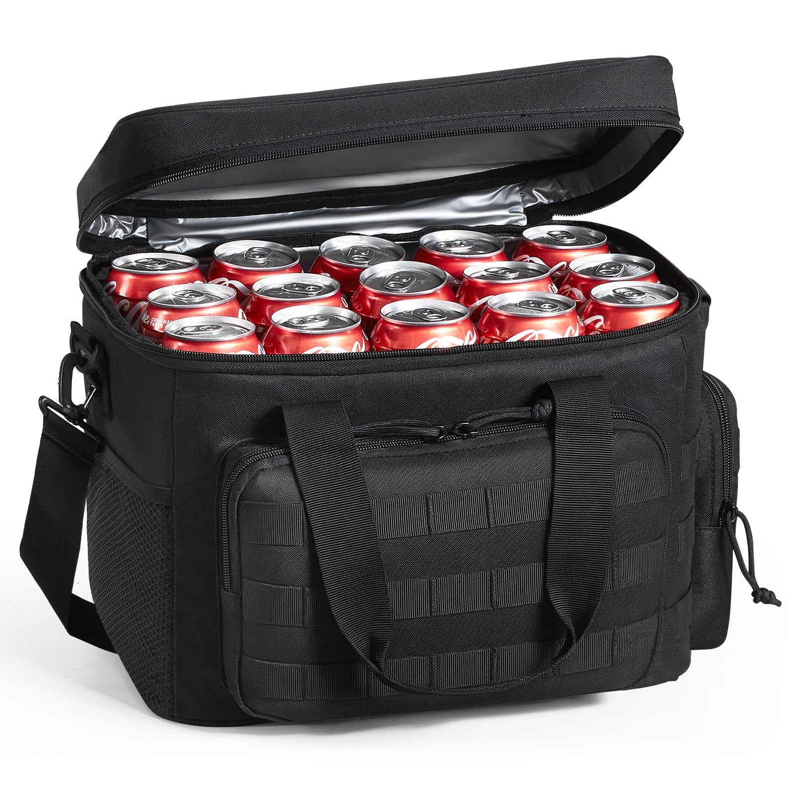 Food Storage: VEVOR Cooler Bag 20L Insulated Lunch Bag Molle Design & Removable Storage Bags