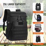 Food Storage: VEVOR Cooler Bag 25L Insulated Lunch Bag Molle Design & Removable Storage Bags