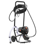 Painting Tools: VEVOR Stand Airless Paint Sprayer, 750W 3000PSI High Efficiency Electric Airless Sprayer With Cart, Fine And Even Painting Effect, Paint Sprayers for Home Interior and Exterior Furniture and Fences