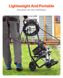 Painting Tools: VEVOR Stand Airless Paint Sprayer, 950W 3000PSI High Efficiency Electric Airless Sprayer With Cart, Fine And Even Painting Effect, Paint Sprayers for Home Interior and Exterior Furniture and Fences