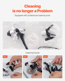 Painting Tools: VEVOR Stand Airless Paint Sprayer, 950W 3000PSI High Efficiency Electric Airless Sprayer With Cart, Fine And Even Painting Effect, Paint Sprayers for Home Interior and Exterior Furniture and Fences