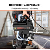 Painting Tools: VEVOR Stand Airless Paint Sprayer, 950W 3000PSI High Efficiency Electric Airless Sprayer, Fine And Even Painting Effect, Handheld Paint Sprayers for Home Interior and Exterior Furniture and Fences