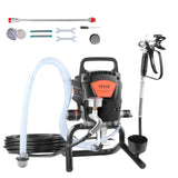 Painting Tools: VEVOR Stand Airless Paint Sprayer, 950W 3000PSI High Efficiency Electric Airless Sprayer, Fine And Even Painting Effect, Handheld Paint Sprayers for Home Interior and Exterior Furniture and Fences