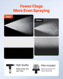 Cat Scratchers: VEVOR Stand Airless Paint Sprayer, 650W, 3000PSI High Pressure Airless Sprayer with Cart, Cleaning Brush, Hose, Extension Rod, Nozzles, Electric Spray Paint Machine for House Exterior and Interior