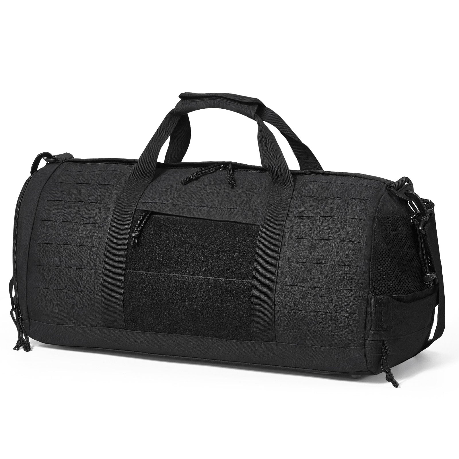Clothing & Wardrobe Storage: VEVOR Tactical Duffle Bag 45L Gym Bag Duffle Molle Design & Shoe Compartment