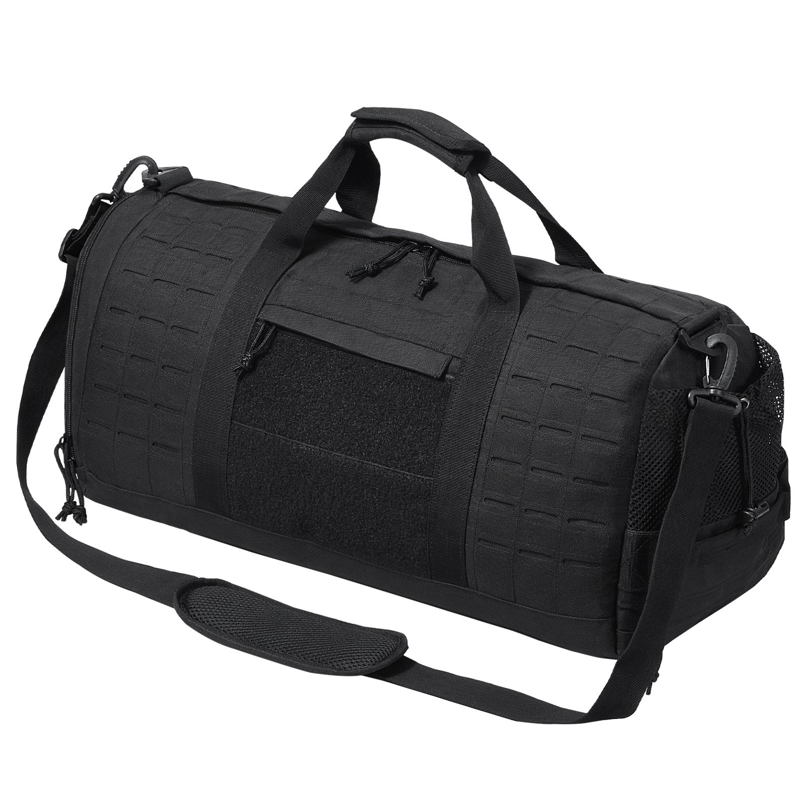 Clothing & Wardrobe Storage: VEVOR Tactical Duffle Bag 45L Gym Bag Duffle Molle Design & Shoe Compartment