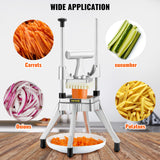 Drums: VEVOR Commercial Vegetable Fruit Chopper 1/4" Blade Heavy Duty Professional Food Dicer Kattex French Fry Cutter Onion Slicer Stainless Steel for Tomato Peppers Potato Mushroom
