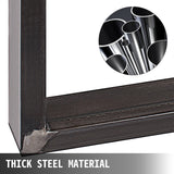 Table Tops & Bases: VEVOR 72 x 60 cm Dining Table Legs Office Table Legs Set of 2 Steel Table Legs Computer Desk Legs Steel Bench Legs Country Style Table Legs DIY Furniture Legs