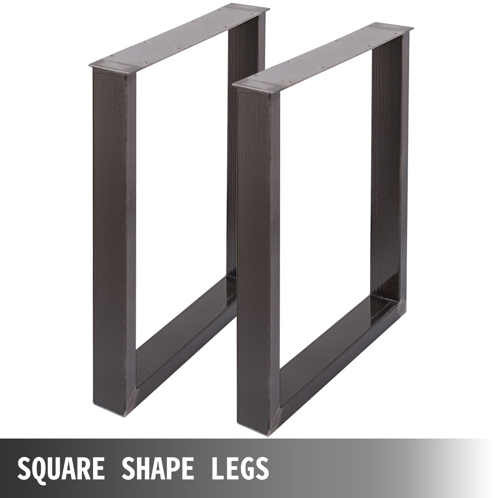 Table Tops & Bases: VEVOR 72 x 60 cm Dining Table Legs Office Table Legs Set of 2 Steel Table Legs Computer Desk Legs Steel Bench Legs Country Style Table Legs DIY Furniture Legs