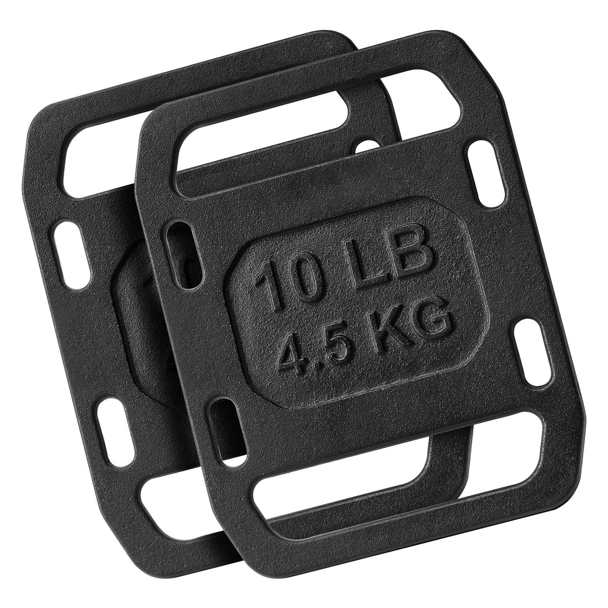 Cast Iron Ruck Weights,  10LB Pair Ruck Plate, Weighted Weights for Rucking, Adjustable Ruck Plate with Straps, for Rucking, Swings, Squat, Strength Training, Weightlifting, Fitness Workout