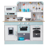Pretend Play: VEVOR Kitchen Playset Kids Pretend Cooking Play Toy 24 Piece Accessories White