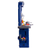 Pretend Play: VEVOR Kitchen Playset Kids Pretend Cooking Play Toy 74 Piece Accessories Blue