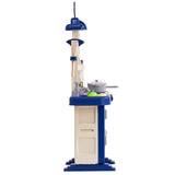 Pretend Play: VEVOR Kitchen Playset Kids Pretend Cooking Play Toy 48 Piece Accessories Blue