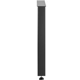 Table Tops & Bases: VEVOR Black Table Legs Frame Metal Dining Table Desk 600X720MM