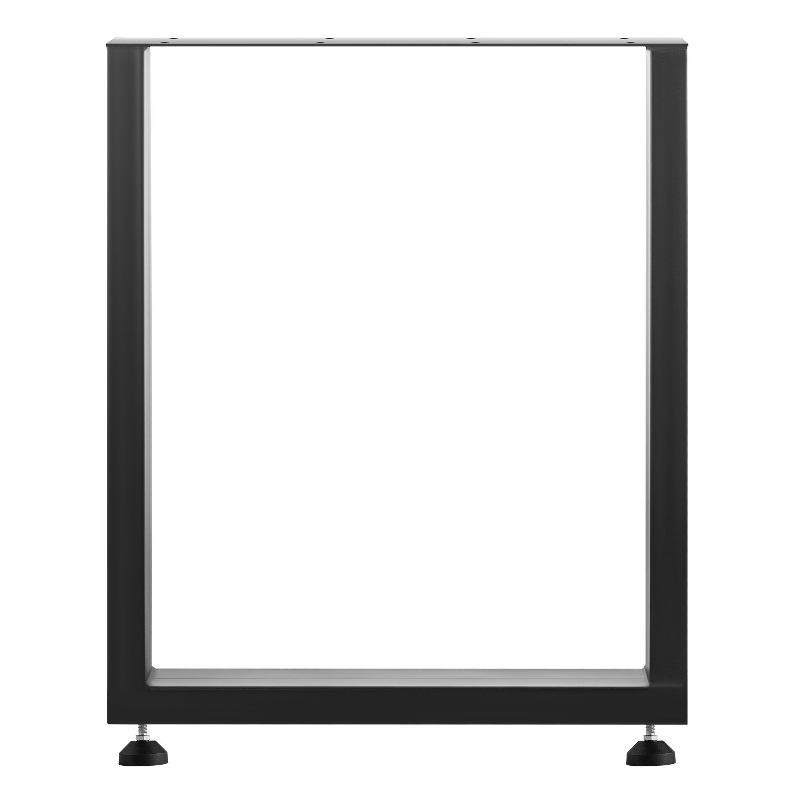 Table Tops & Bases: VEVOR Black Table Legs Frame Metal Dining Table Desk 600X720MM