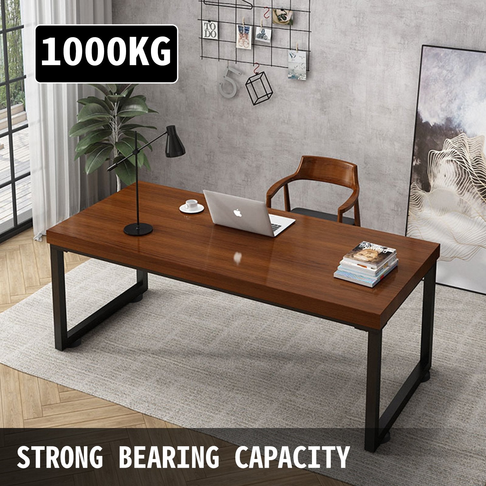 Table Tops & Bases: VEVOR Black Metal Table Legs Set of 2 Steel Table Legs 800x720 MM Dining Table Legs Office Table Legs Computer Desk Legs Steel Bench Legs Country Style Table Legs DIY Furniture Legs