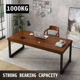 Table Tops & Bases: VEVOR Black Metal Table Legs Set of 2 Steel Table Legs 800x720 MM Dining Table Legs Office Table Legs Computer Desk Legs Steel Bench Legs Country Style Table Legs DIY Furniture Legs