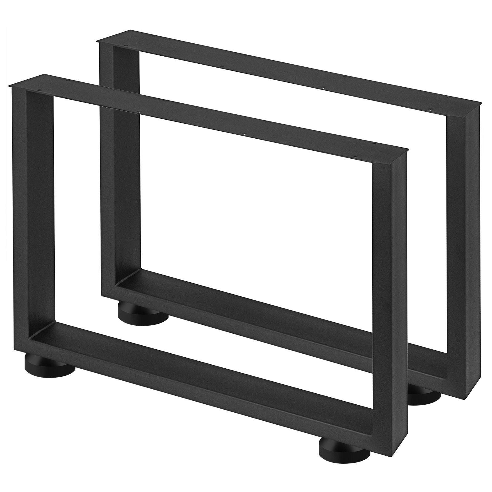 Table Tops & Bases: VEVOR Black Metal Table Legs Set of 2 Steel Table Legs 800x720 MM Dining Table Legs Office Table Legs Computer Desk Legs Steel Bench Legs Country Style Table Legs DIY Furniture Legs