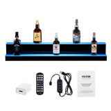 Basketball & Basketball Accessories: VEVOR LED Lighted Liquor Bottle Display, 2 Tiers 40 Inch Commercial Illuminated Home Bar Shelf, 2 Steps Whiskey Rack Stand, Acrylic Drink Shelves with RF Remote & App Control, and Multicolor lighting
