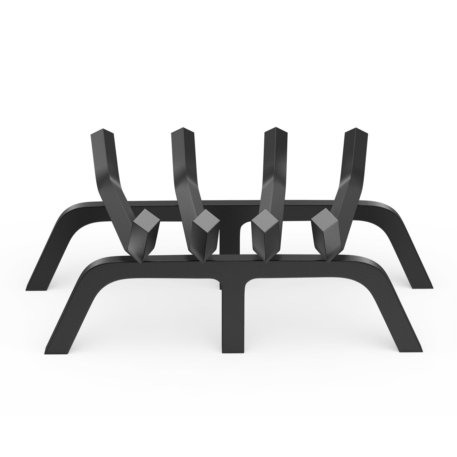 Fire Pits: VEVOR Fireplace Log Grate, 18 inch Heavy Duty Fireplace Grate with 6 Support Legs, Solid Powder-coated Steel Bars, Log Firewood Burning Rack Holder for Indoor and Outdoor Fireplace