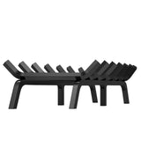 Fire Pits: VEVOR Fireplace Log Grate, 762mm Heavy Duty Fireplace Grate with 6 Support Legs, 19.05mm Solid Powder-coated Steel Bars, Log Firewood Burning Rack Holder for Indoor and Outdoor Fireplace