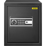 Safes & Lock Boxes: VEVOR Safe Box, 1.7 CU.FT Fingerprint Safe Box for Money with 2 Keys & Digital Keypad, Q235 Steel Safe Box for Storing Cash, Jewelry, Pistols, Documents, Watches in Home & Office & Hotel