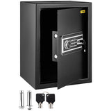 Safes & Lock Boxes: VEVOR Safe Box, 2.1 CU.FT Fingerprint Safe Box for Money w/ 2 Keys & Digital Keypad, Q235 Steel Safe Box for Storing Cash, Jewelry, Pistols, Documents, Watches in Home & Office & Hotel