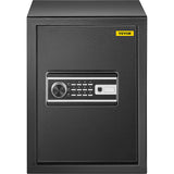 Safes & Lock Boxes: VEVOR Safe Box, 2.1 CU.FT Fingerprint Safe Box for Money w/ 2 Keys & Digital Keypad, Q235 Steel Safe Box for Storing Cash, Jewelry, Pistols, Documents, Watches in Home & Office & Hotel