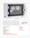 Nail Care: VEVOR Nail Tool Cleaning Machine 12L Large Capacity Tool Cabinet Cleaner Box