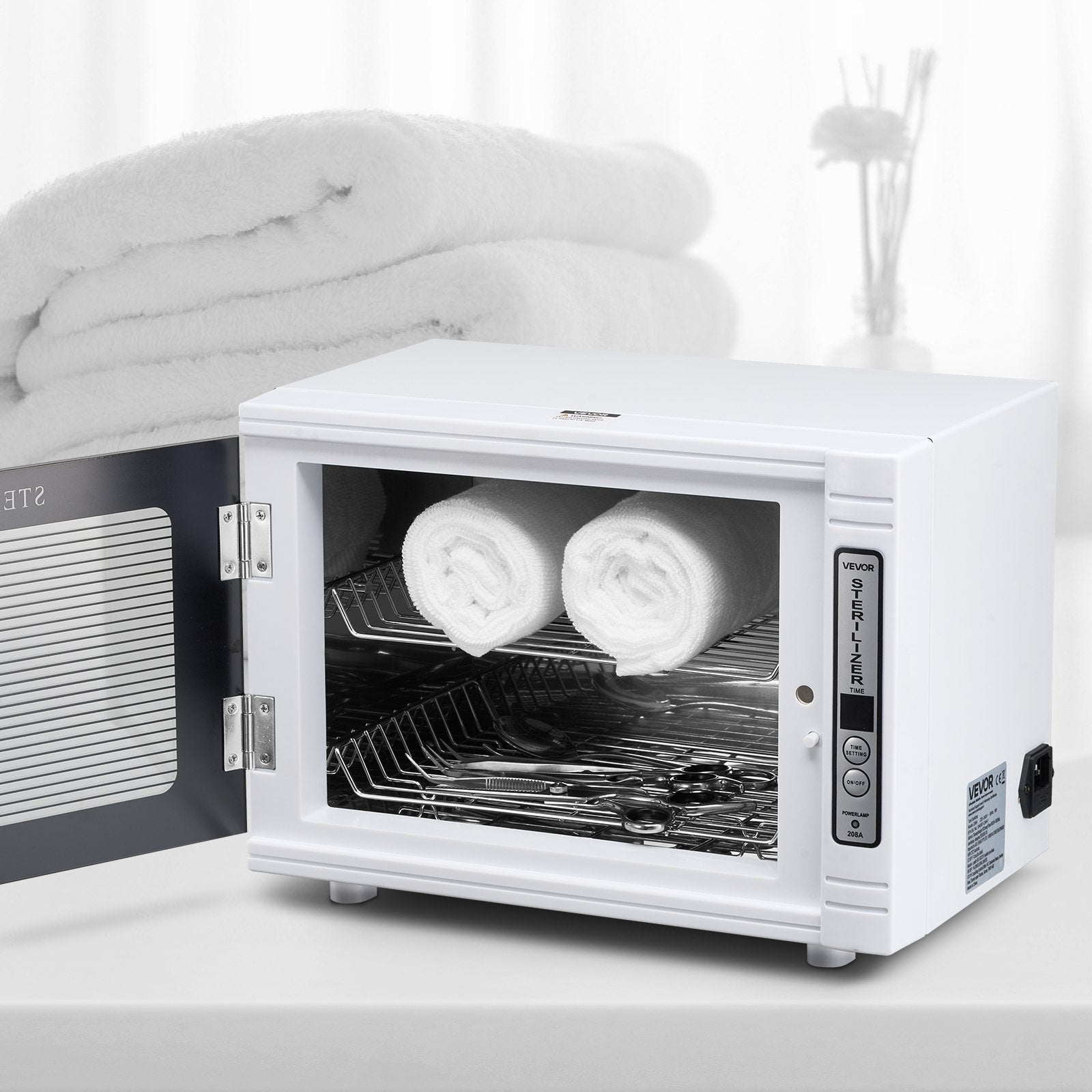 Nail Care: VEVOR Nail Tool Cleaning Machine 12L Large Capacity Tool Cabinet Cleaner Box