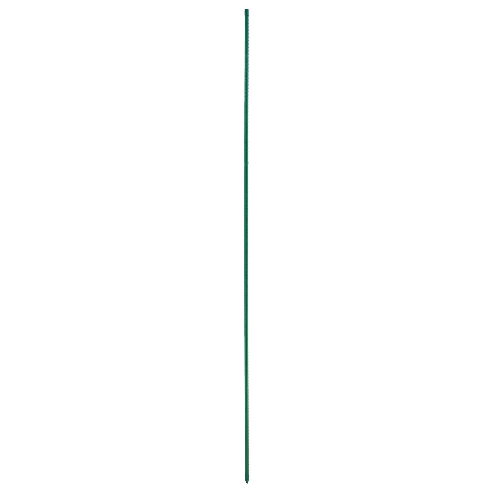 Garden Stakes, 50 Pack, 1455 mm, Plastic Coated Metal Tomato Stakes, Garden Sticks for Plants Support, with Pointed End and Non-Slip Bumps for Growing Climbing Plants, Outdoor Vegetables