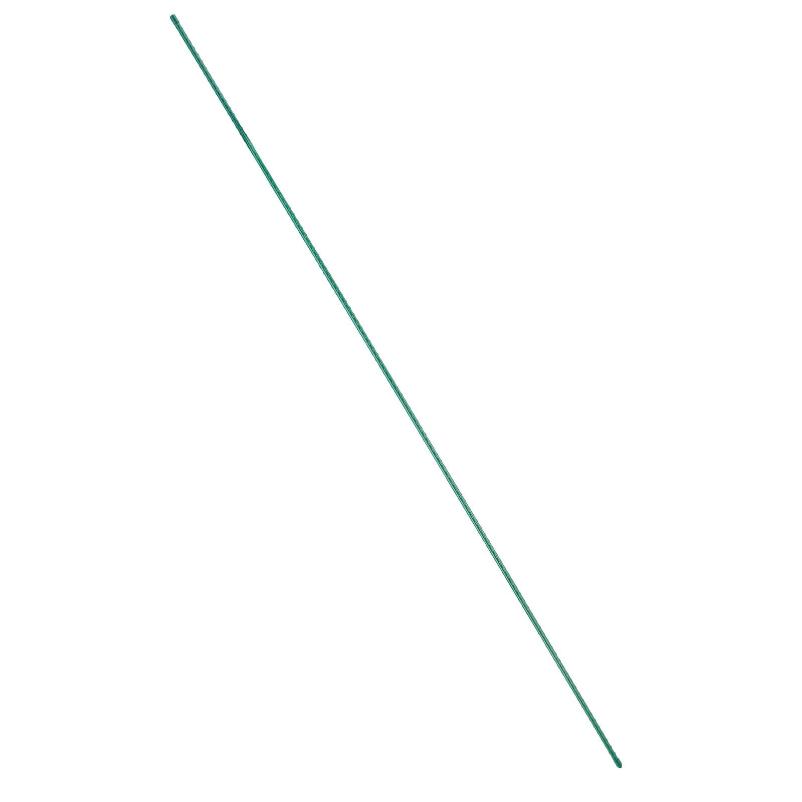 Garden Stakes, 50 Pack, 1800 mm, Plastic Coated Metal Tomato Stakes, Garden Sticks for Plants Support, with Pointed End and Non-Slip Bumps for Growing Climbing Plants, Outdoor Vegetables